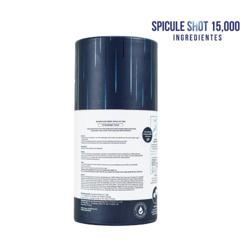 GLUTANEX™ SPICULE SHOT 15,000ppm Micropunción Líquida para Rostro con Microespículas con Glutatión, PDRN de Salmón, Cica Complex y Ácido Hialurónico (7 aplicaciones x 2ml.) - Imagen 5